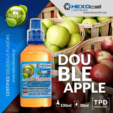 Natura MIX and SHAKE Short Fill 30+30мл - Double Apple Изображение 1