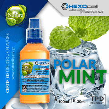 Natura MIX and SHAKE Short Fill 30+30мл - Polar Mint Изображение 1