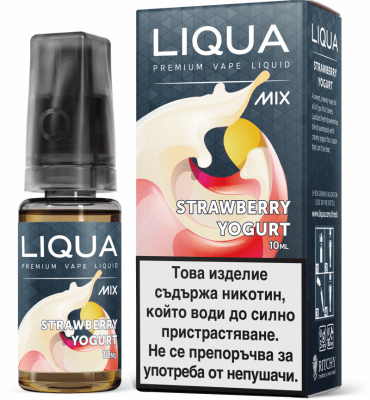 Strawberry Yogurt 6мг - Liqua Mixes Изображение 1