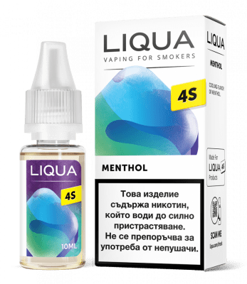 Menthol 20мг - Liqua 4S никотинови соли Изображение 1