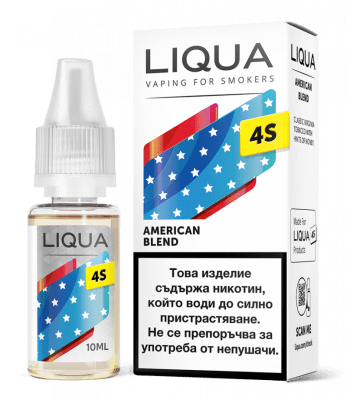 American Blend 20мг - Liqua 4S никотинови соли Изображение 1