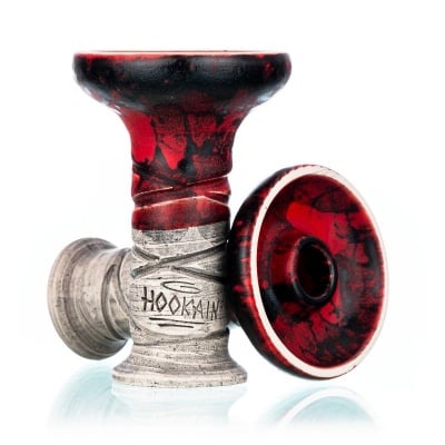 Чашка за наргиле Hookain Phunnel висока - червена Изображение 1