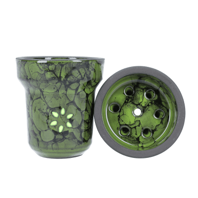 Чашка за наргиле Solaris Eva - зелено/черно Изображение 1