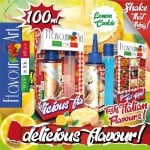 FlavourArt MIX and SHAKE Short Fill 60мл/100мл +40мл VG-Cookie & Lemon