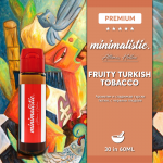 Minimalistic Short Fill 30/60мл - Fruity turkish tobacco Изображение 1