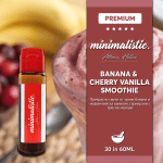 Minimalistic Short Fill 30/60мл - Banana and Cherry Vanilla Smoothie Изображение 1
