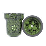 Чашка за наргиле Solaris Eva - зелено/черно Изображение 1