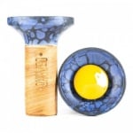 Чашка за наргиле Oblako Flow - синьо/жълт